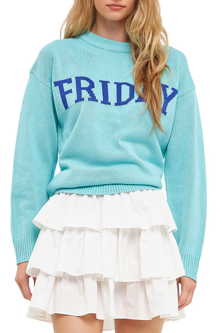 Weekday Motif Sweater