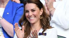Kate Middleton attends Wimbledon in 2019