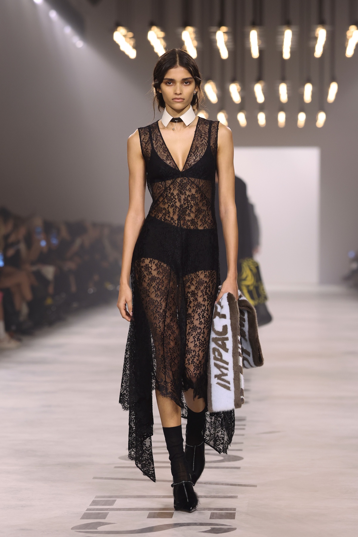 Fendi A/W 2026 runway show at Milan Fashion Week A/W 2026