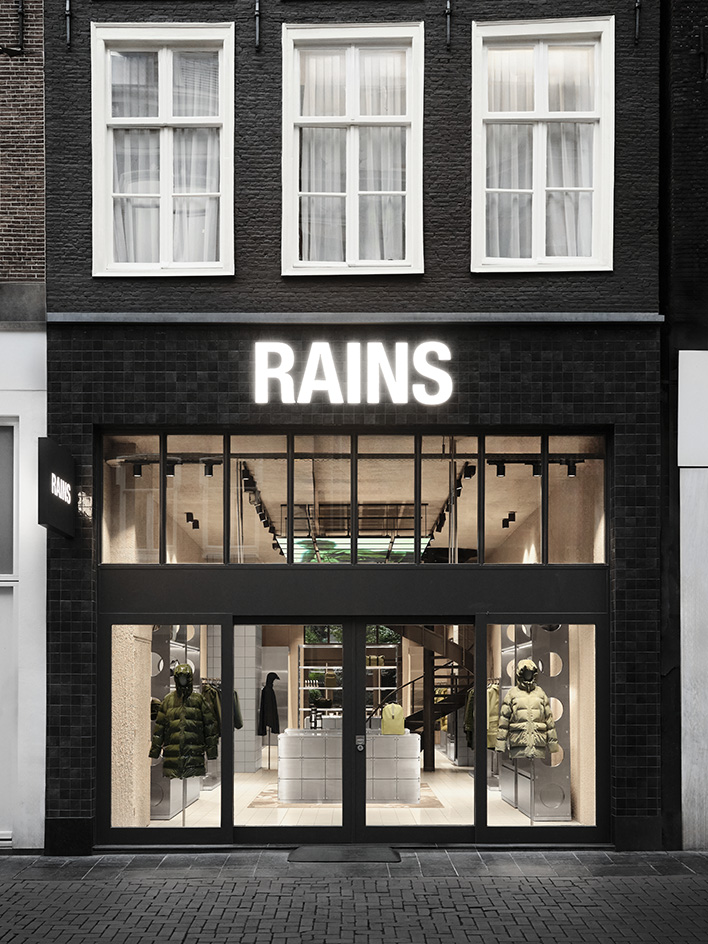exterior of Rains Amsterdam