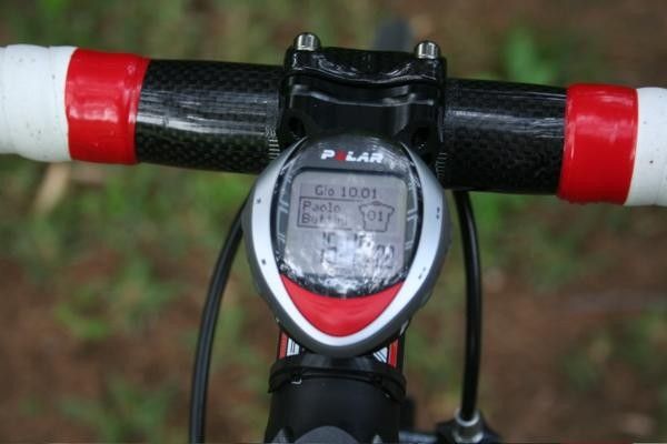 Polar's CS400 is a combined bike computer and heart rate monitor.