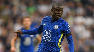 Liverpool target N'Golo Kante in action for Chelsea last season