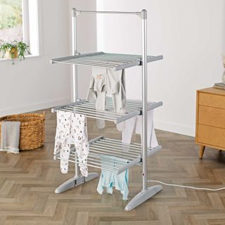 Aldi upright heated clothes airer