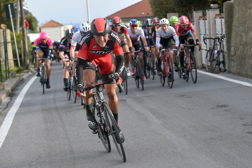 Greg Van Avermaet (BMC) launches an attack