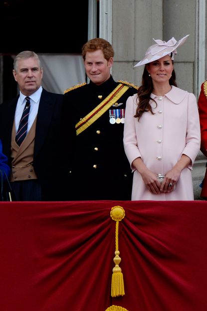 Prince Andrew at Trooping The Colour