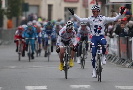 Jussi Veikkanen (Francaise des Jeux) continued his team's winning streak on stage 2