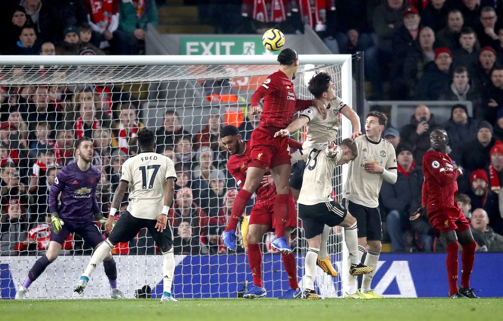 Van Dijk And Salah On Target As Liverpool Beat Man Utd To Move 16 ...