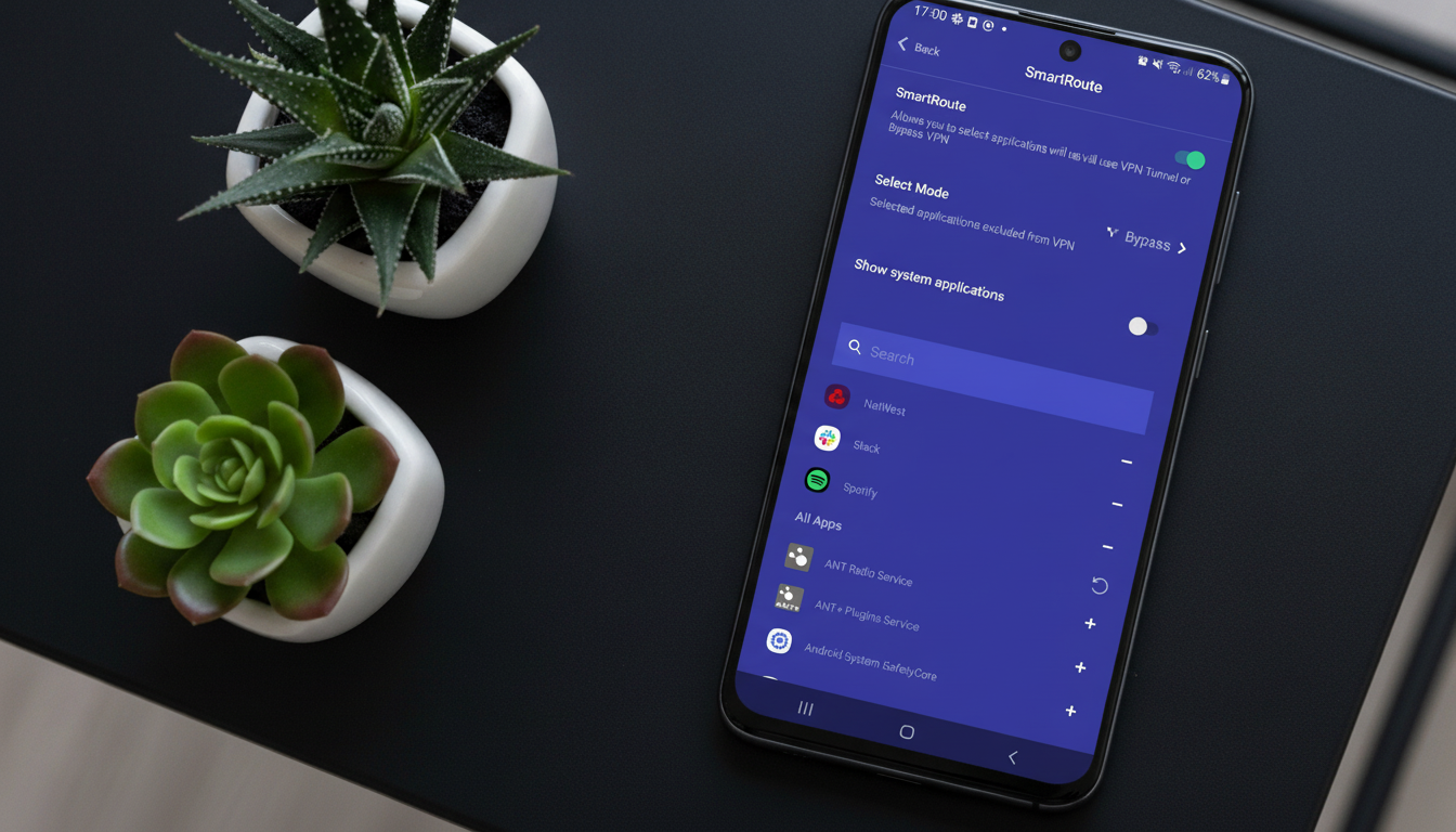PrivadoVPN Free SmartRoute on Android