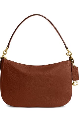 Chelsea Pebbled Leather Top Handle Bag