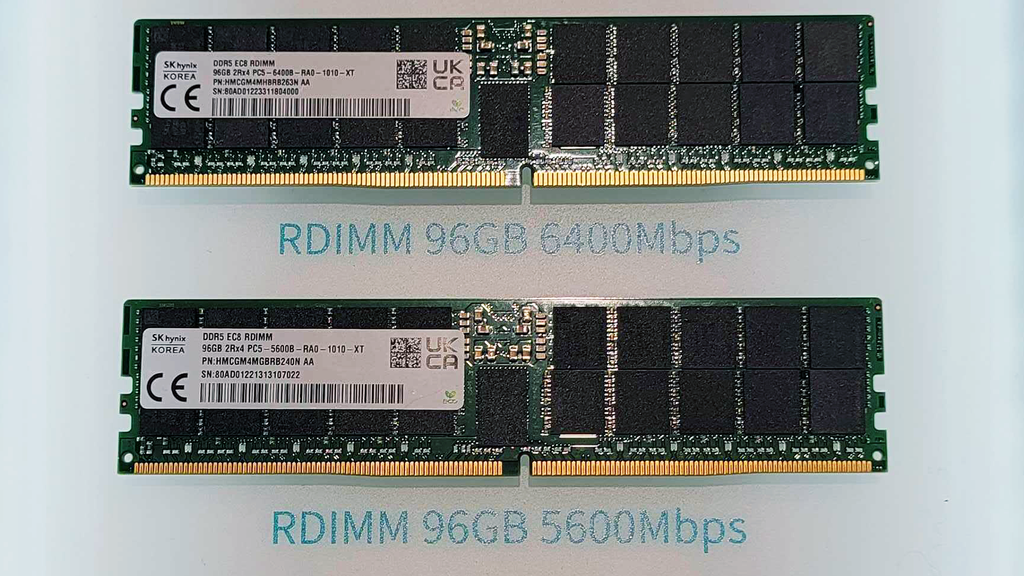 SK Hynix Shows Off 48GB and 96GB DDR56400 Memory Modules Tom's Hardware