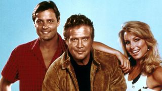 Douglas Barr, Lee Majors and Heather Thomas