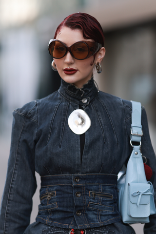 Woman at LFW