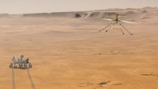 NASA Mars drone helicopter
