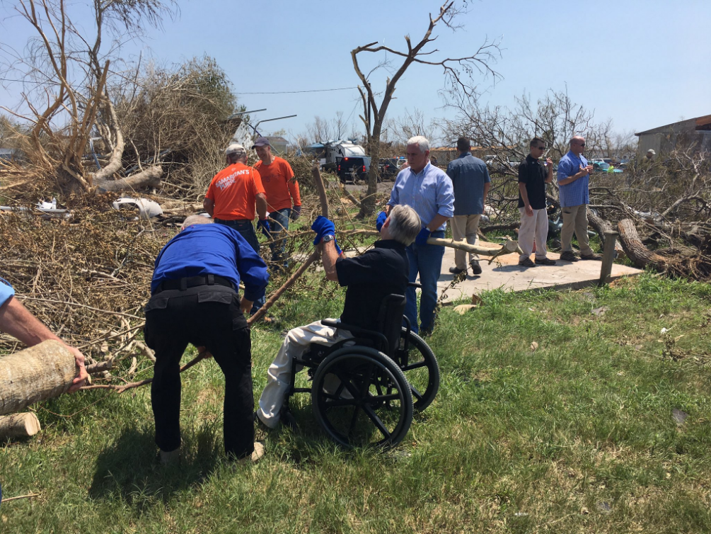 Vice President Pence visits Texas.