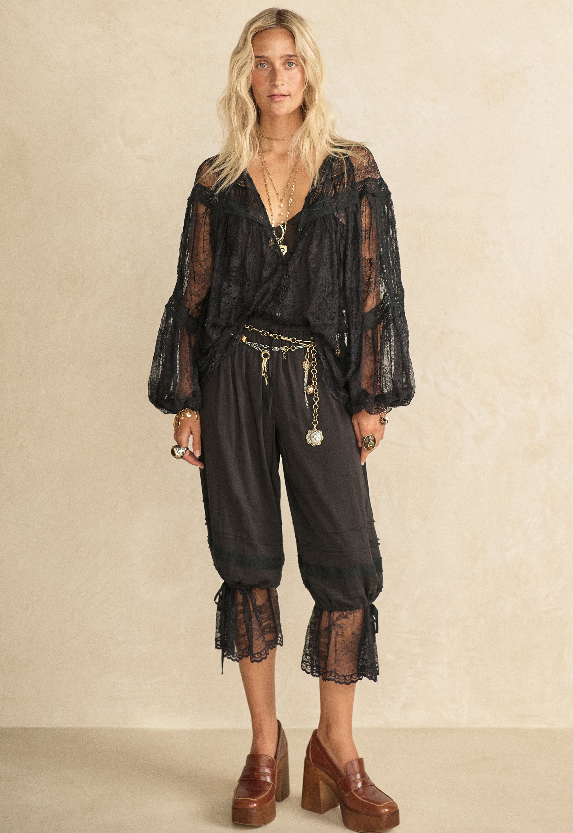 Teodora Lace Pantaloon - Xxs