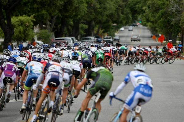 THe men wind through the back streets of San Dimas.