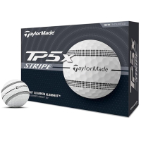 TaylorMade TP5x Stripe 2024 Golf Balls | 9% off at PGA TOUR Superstore Was $57.99 Now $52.98