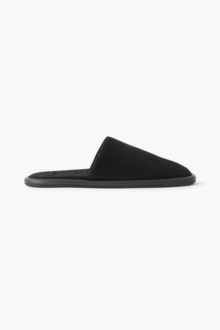 KHAITE, Monaco Suede Slippers