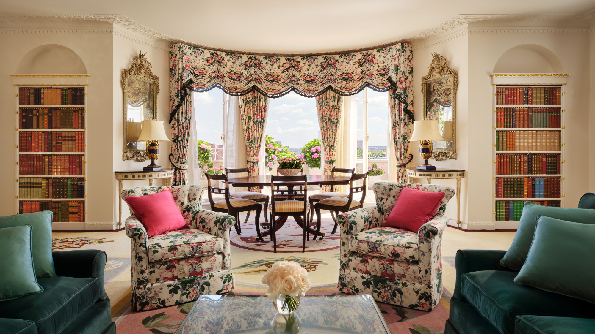 Drawing room in the Oliver Messel Suite