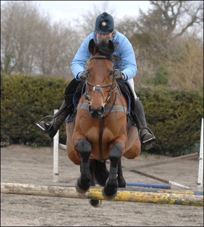 Lucinda Green and Spring Along enjoying themselves