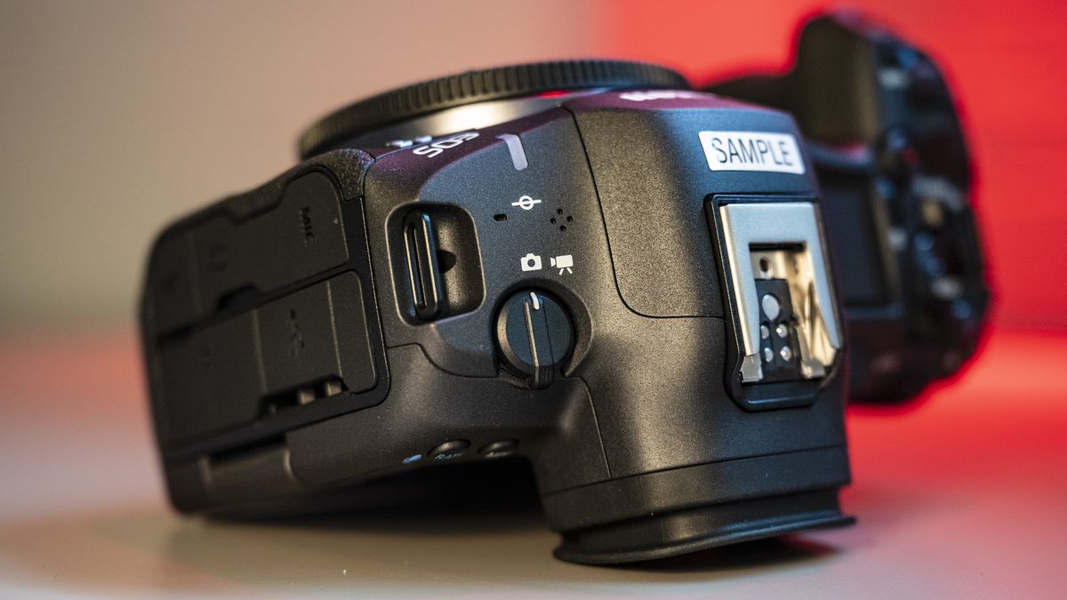 Canon EOS R5 II mirrorless camera