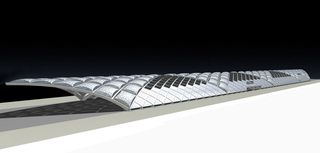 TAV Railway Station roof design