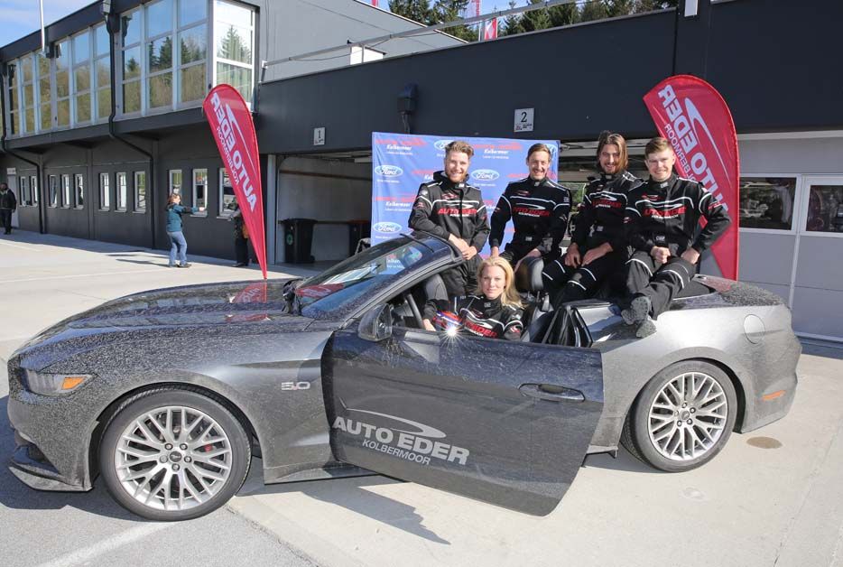 Michael Kolar, Marcus Burghardt, Peter Sagan and Juraj Sagan with Christina Surer