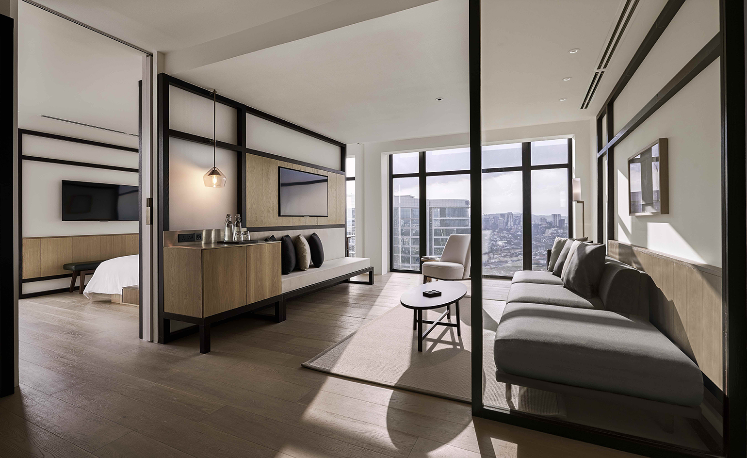 Guestroom at Alila Bangsar hotel, Kuala Lumpur, Malaysia