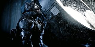 Armored Ben Affleck Batman in Batman v Superman: Dawn of Justice