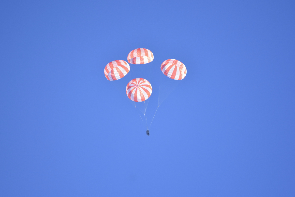 SpaceX Parachute Test