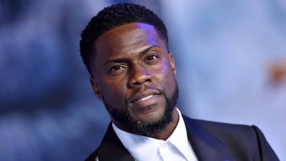 Kevin Hart closeup.