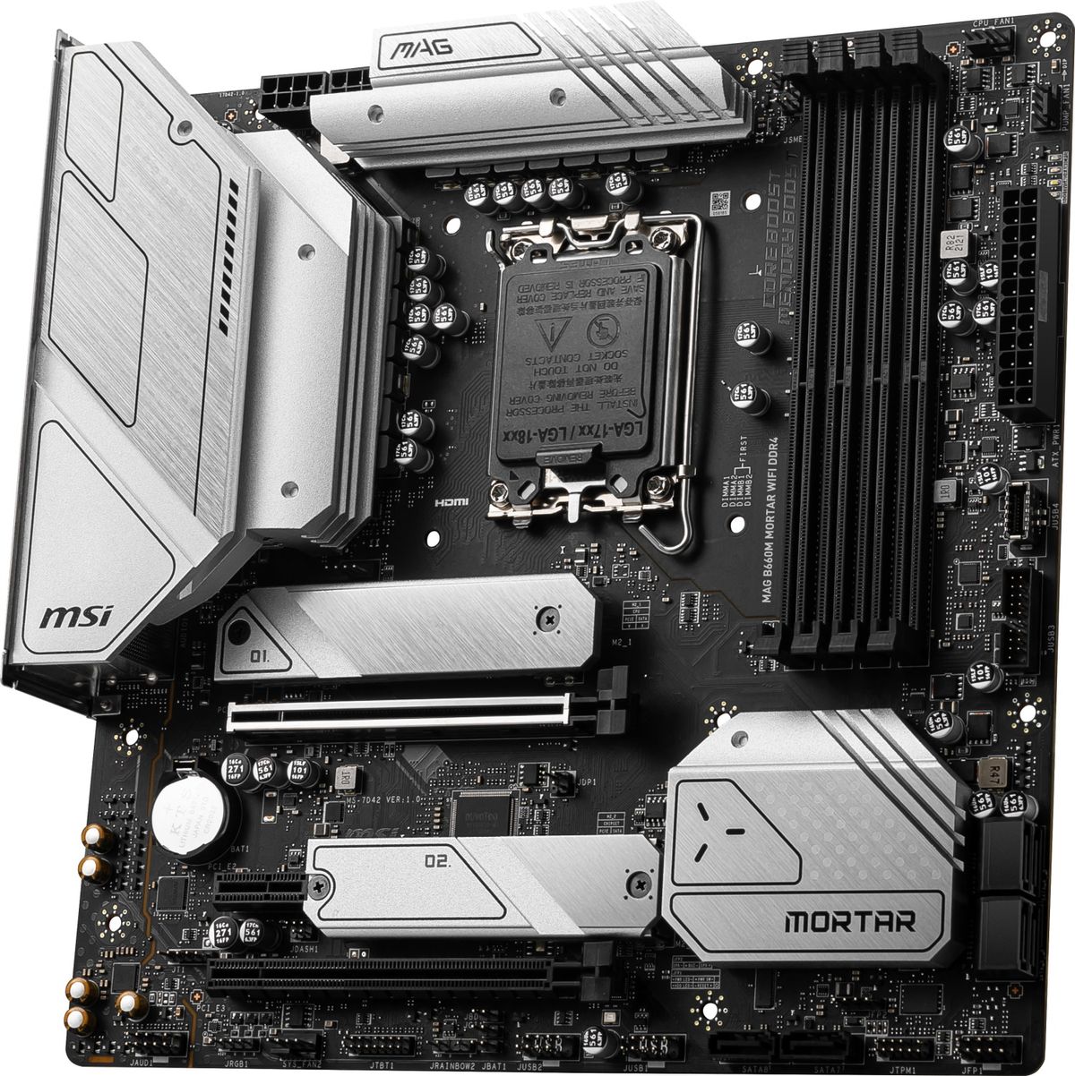 MSI MAG B660M Mortar WIFI DDR4
