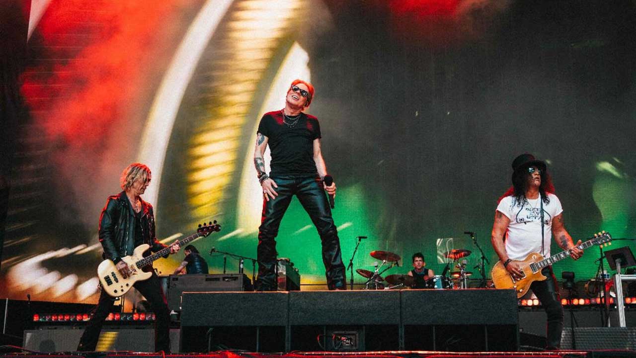Guns N' Roses onstage