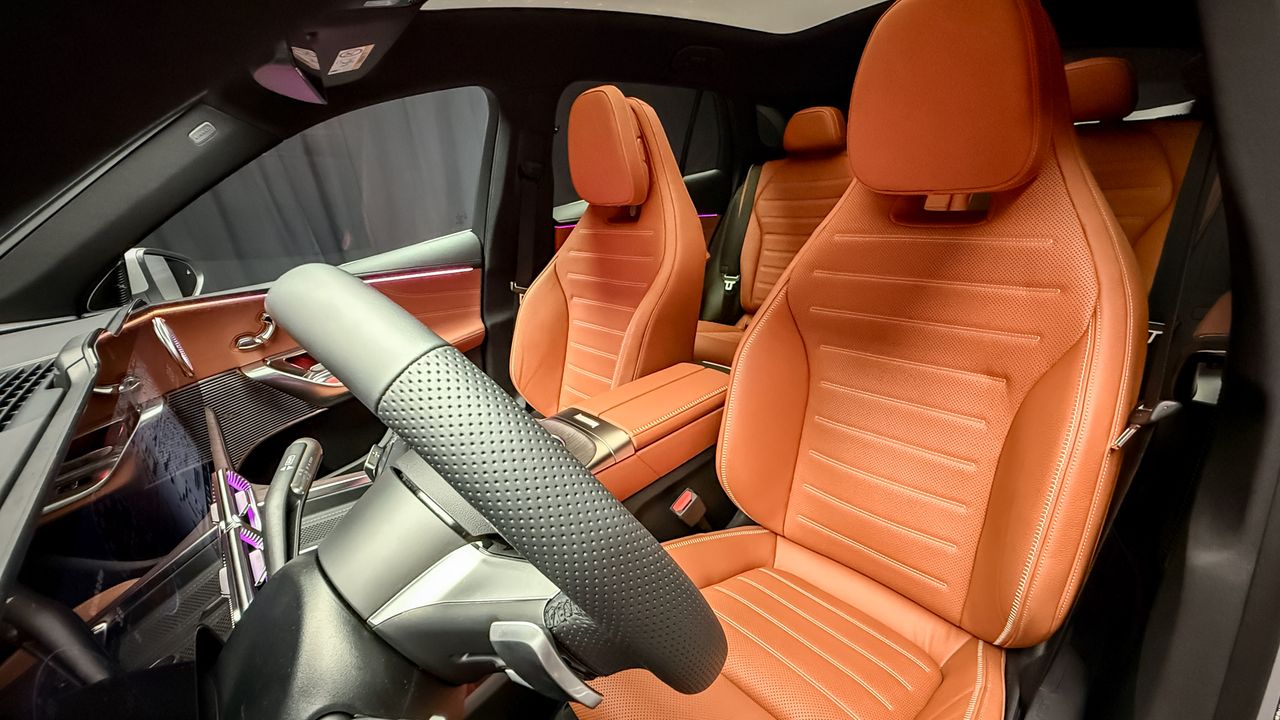 2027 Mercedes-Benz GLC EV first look preview.