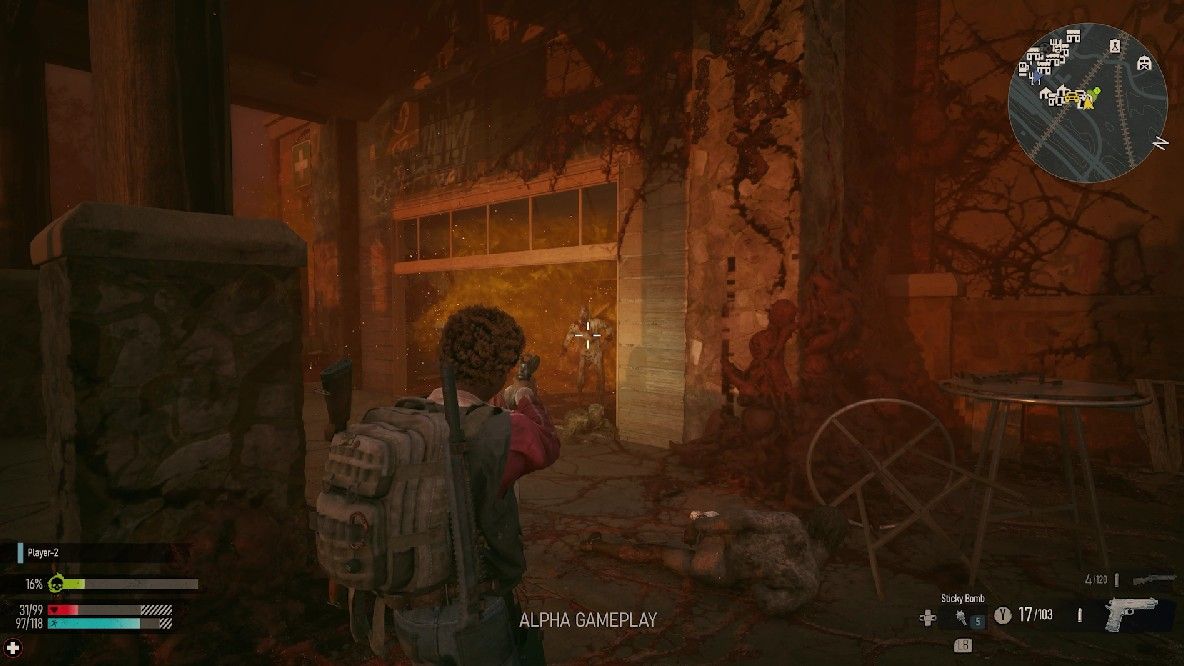 Gameplay shots from Alpha build of State of Decay 3