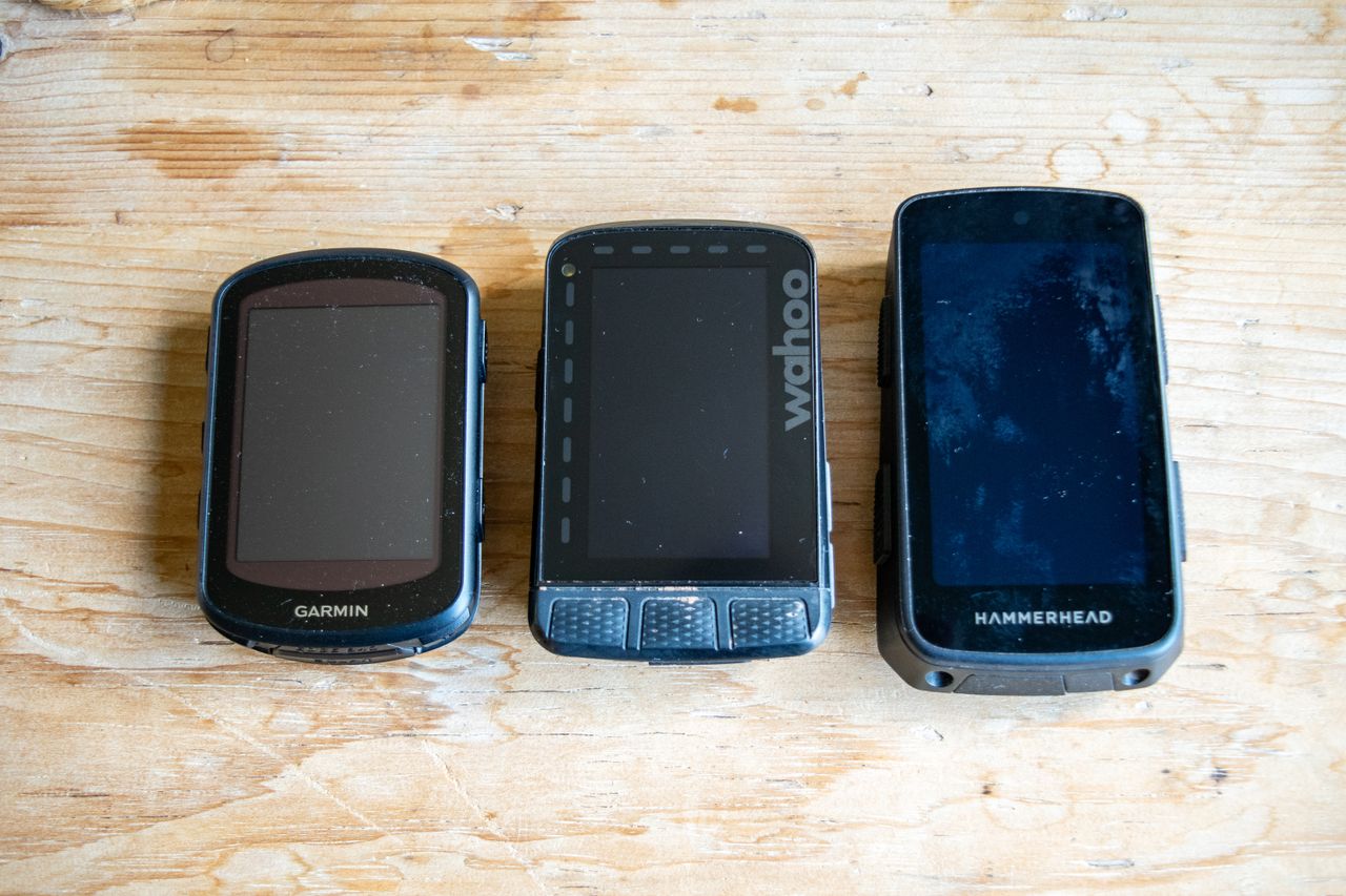 A Garmin Edge 840 computer