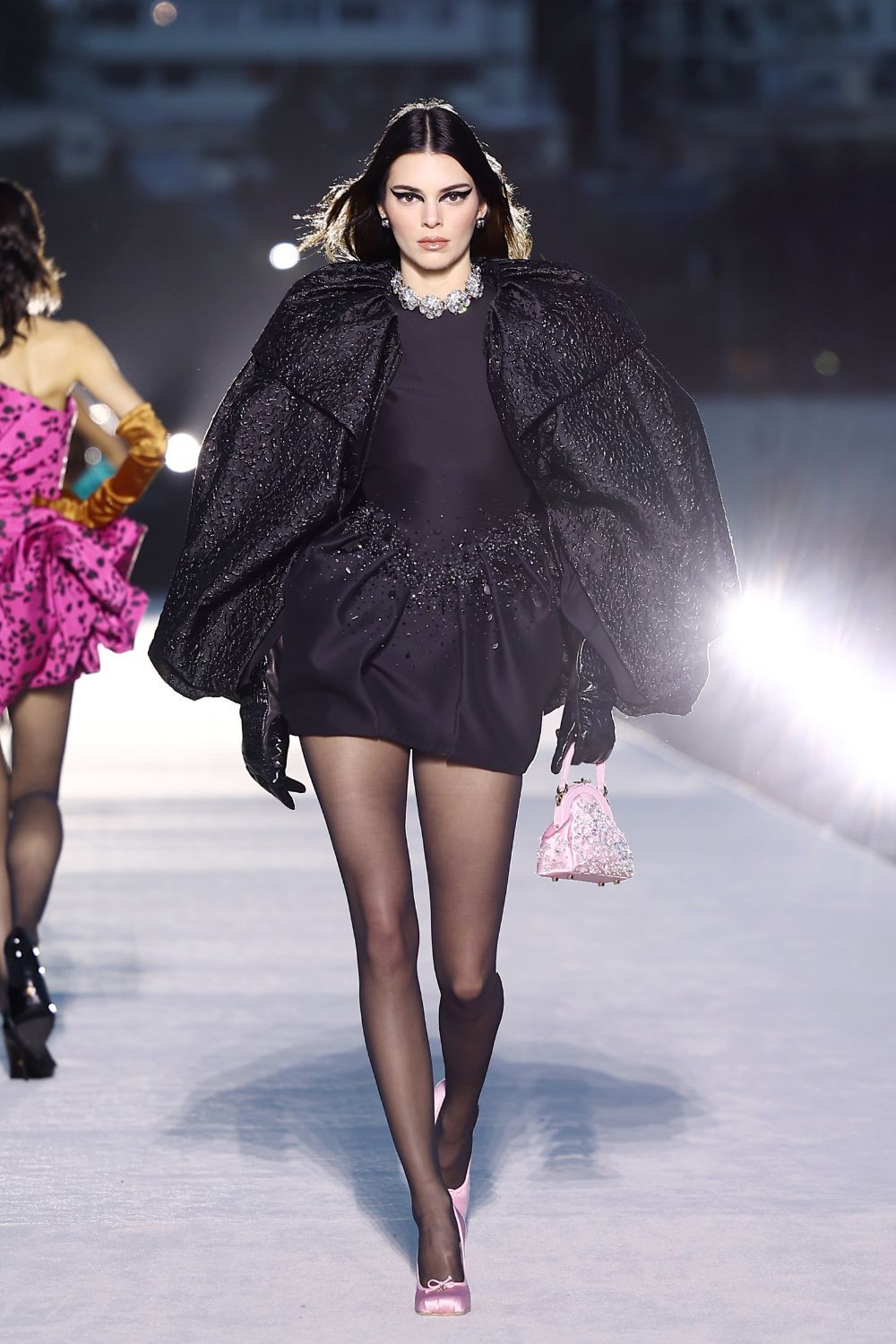 Versace A/W23 Runway Show: Kendall Jenner