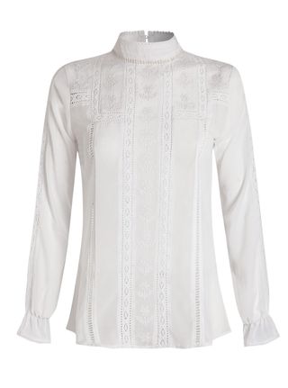 Debenhams Victoriana Sleeve Blouse, £30