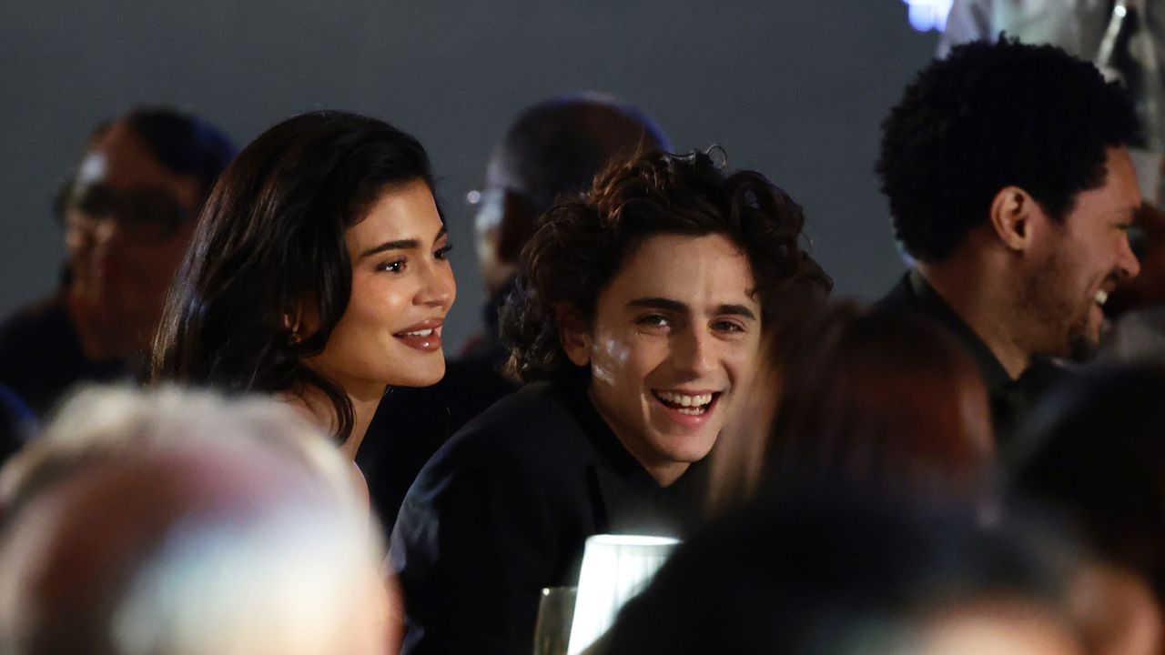 Kylie Jenner and Timothee Chalamet