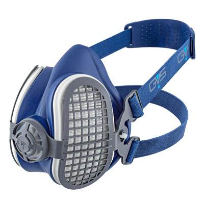blue dust mask