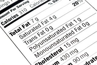 food nutrition labels
