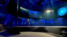 Jeetu Patel, EVP and CPO at Cisco on stage at Cisco Live