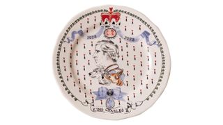 King & Queen Royal Stafford Side Plate Set