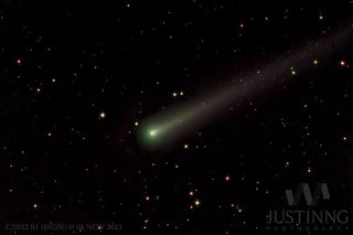 Photographer and amateur astronomer Justin Ng of Singapore captured this view of Comet ISON on Nov. 4, 2013.
