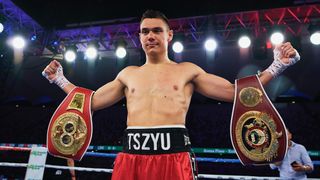 Tim Tszyu after victory over Bowyn Morgan