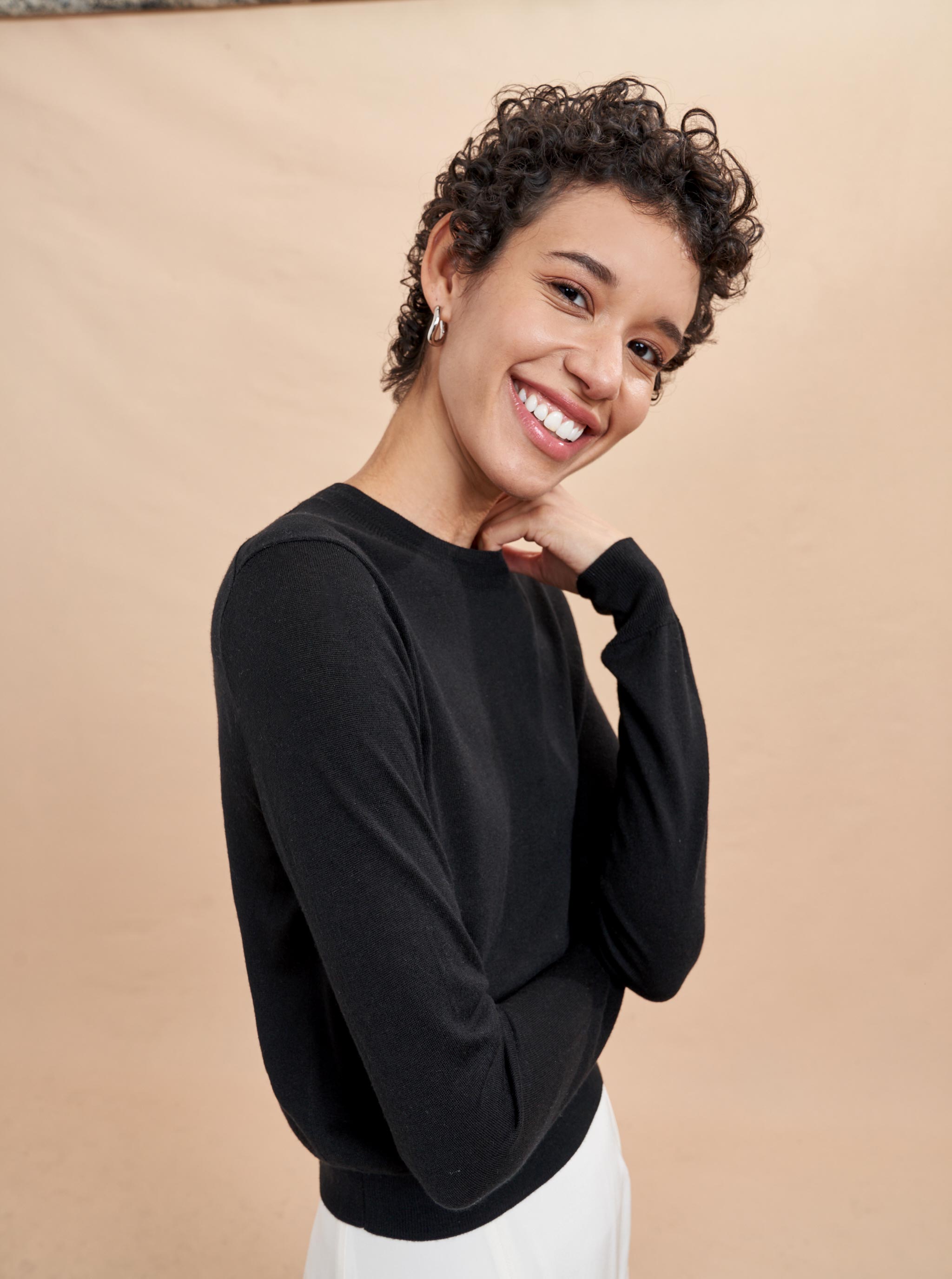 Ben Sweater Xxs in Black