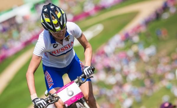 Irina Kalentieva (Russia) at the Olympic Games in London