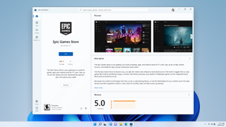 Epic Games Store app in the Microsoft Store for Windows 11
