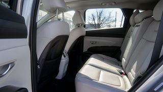 2025 Hyundai Tucson Hybrid Limited back seats.