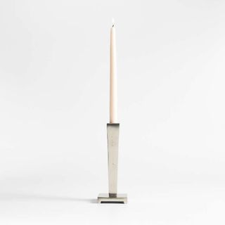 La Linge Metal Candlestick Taper Candle Holder by Athena Calderone